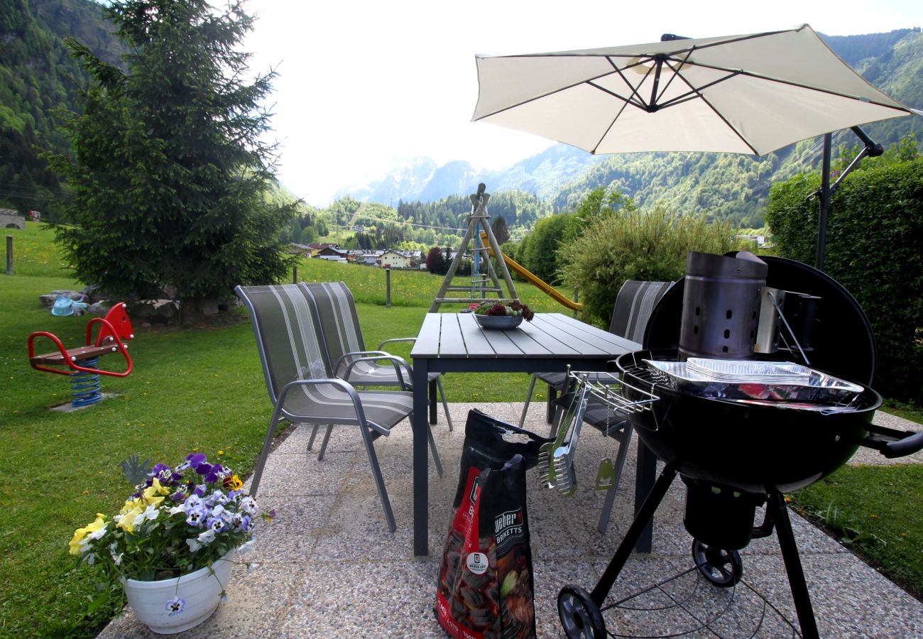 Ferienwohnung in Kaprun - Haus Katharina - Gartenblick